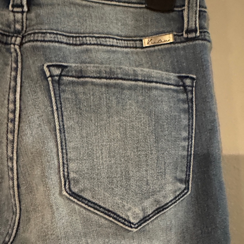 KanCan Dark Blue Distressed Skinny Jeans - Picture 4 of 8